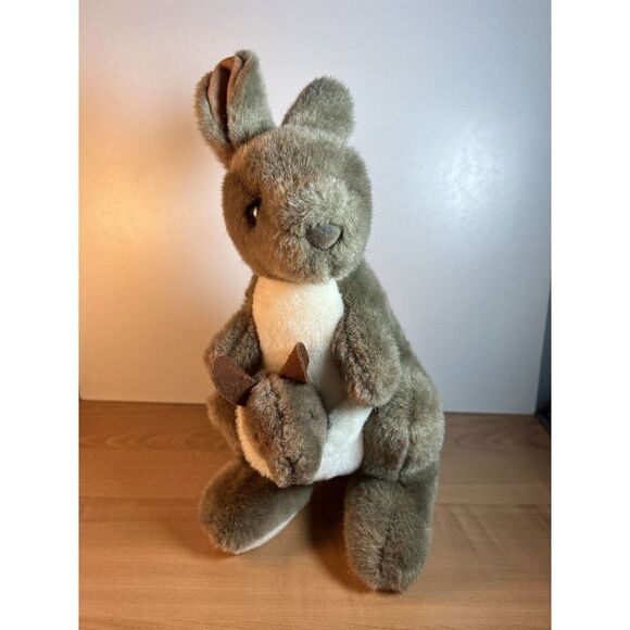 Australian Toys By Windmill Kangaroo & Joey Baby Plush - Picture 1 of 9